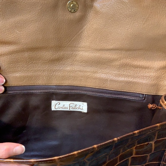 Vintage Carlos Falchi clutch. - Picture 4 of 6